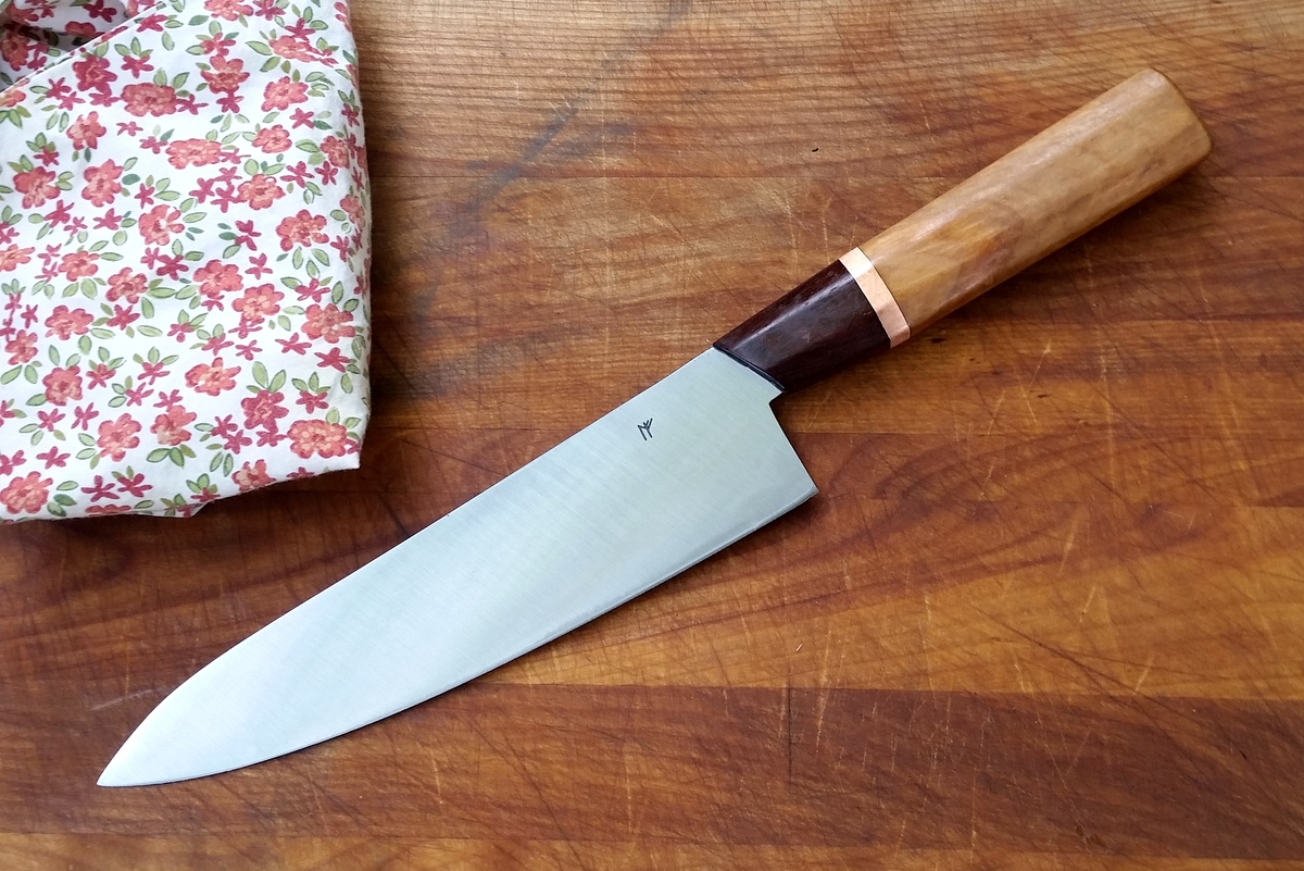 Handcrafted chef knife